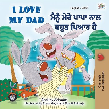 bokomslag I Love My Dad (English Punjabi Bilingual Book)