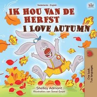 bokomslag I Love Autumn (Dutch English bilingual book for children)