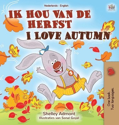 bokomslag I Love Autumn (Dutch English bilingual book for children)