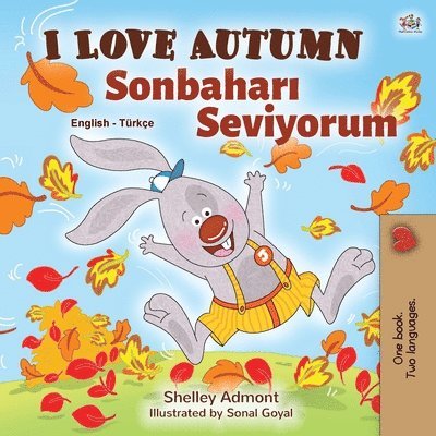 I Love Autumn (English Turkish Bilingual Book for Kids) 1