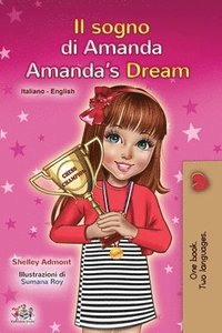 bokomslag Amanda's Dream (Italian English Bilingual Book for Kids)