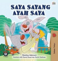 bokomslag I Love My Dad (Malay Book for Children)