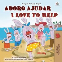 bokomslag I Love to Help (Portuguese English Bilingual Children's Book - Portugal)