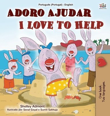 bokomslag I Love to Help (Portuguese English Bilingual Children's Book - Portugal)