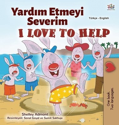 bokomslag I Love to Help (Turkish English Bilingual Children's Book)
