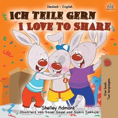 Shelley Admont, Kidkiddos Books, KidKiddos Books - I Love to Share (German English Bilingual Book for Kids), Häftad