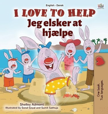 Shelley Admont, Kidkiddos Books, KidKiddos Books - I Love to Help (English Danish Bilingual Children's Book), Inbunden
