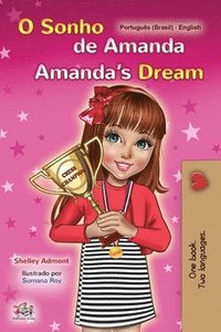 bokomslag Amanda's Dream (Portuguese English Bilingual Book for Kids -Brazilian)