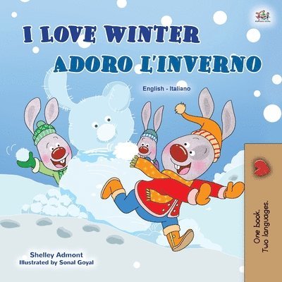 Shelley Admont, Kidkiddos Books, KidKiddos Books - I Love Winter (English Italian Bilingual Children's Book), Häftad
