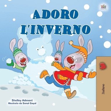 bokomslag I Love Winter (Italian Book for Kids)