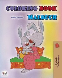 bokomslag Coloring book #1 (English German Bilingual edition)