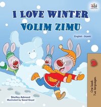 bokomslag I Love Winter (English Serbian Bilingual Book for Kids - Latin Alphabet)