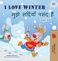 bokomslag I Love Winter (English Hindi Bilingual Book for Kids)