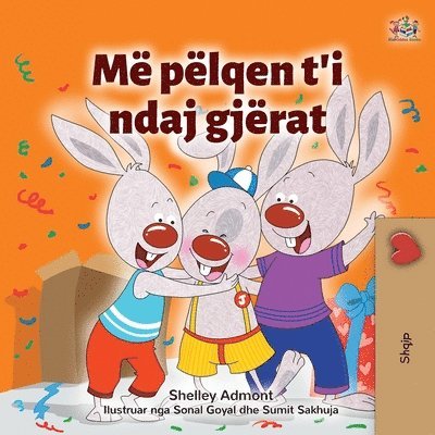 I Love to Share (Albanian Children's Book) 1