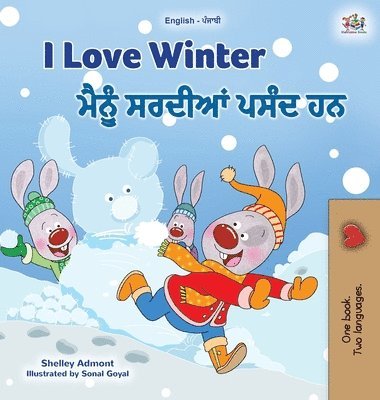 I Love Winter (English Punjabi Bilingual Children's Book - Gurmukhi) 1
