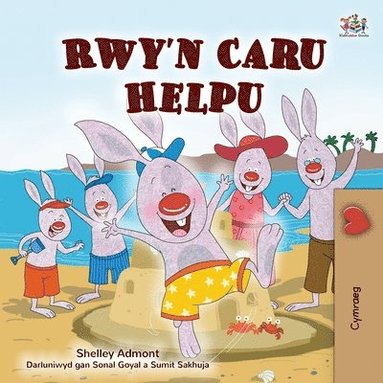 bokomslag I Love to Help (Welsh Children's Book)