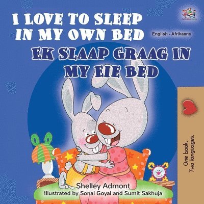 I Love to Sleep in My Own Bed (English Afrikaans Bilingual Book for Kids) 1