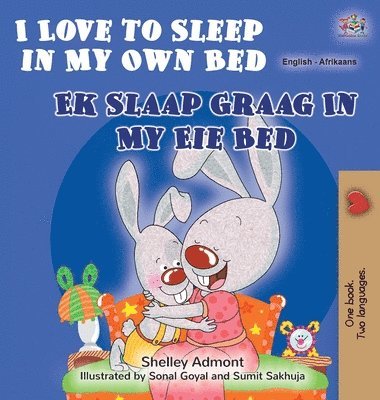 bokomslag I Love to Sleep in My Own Bed (English Afrikaans Bilingual Book for Kids)