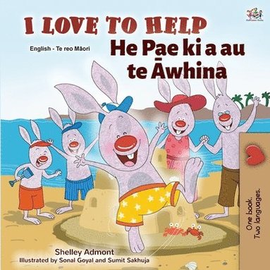 bokomslag I Love to Help (English Maori Bilingual Book for Kids)