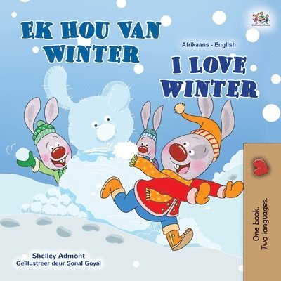 I Love Winter (Afrikaans English Bilingual Children's Book) 1