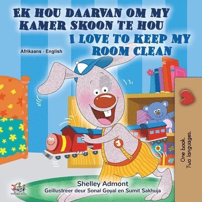 I Love to Keep My Room Clean (Afrikaans English Bilingual Book for Kids) 1