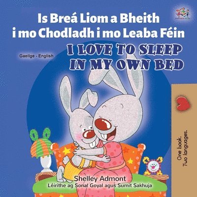 I Love to Sleep in My Own Bed (Irish English Bilingual Book for Kids) 1