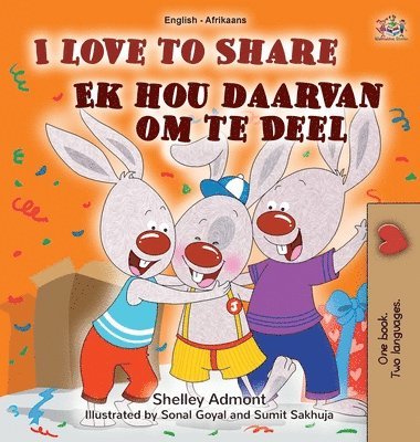 I Love to Share (English Afrikaans Bilingual Children's Book) 1