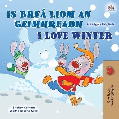 bokomslag I Love Winter (Irish English Bilingual Kids Book)