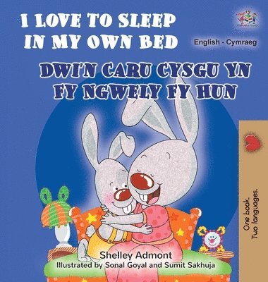 bokomslag I Love to Sleep in My Own Bed (English Welsh Bilingual Children's Book)