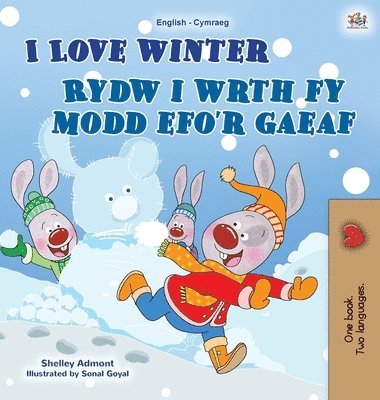 bokomslag I Love Winter (English Welsh Bilingual Children's Book)