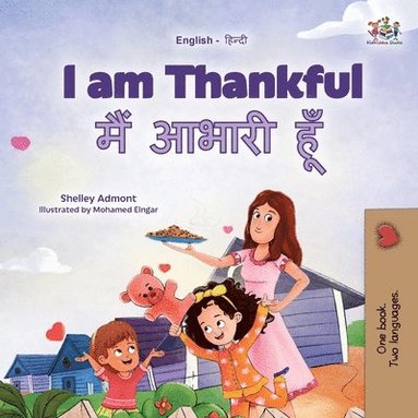 bokomslag I am Thankful (English Hindi Bilingual Children's Book)