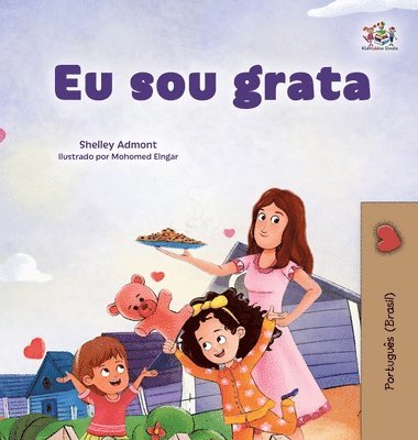 Shelley Admont, Kidkiddos Books - I am Thankful (Portuguese Brazilian Book for Kids), Inbunden