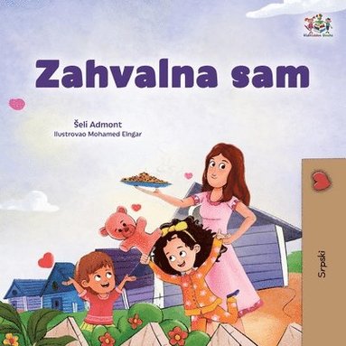 bokomslag I am Thankful (Serbian Children's Book - Latin Alphabet)