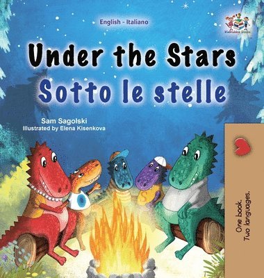 bokomslag Under the Stars (English Italian Bilingual Children's Book)