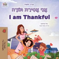 bokomslag I am Thankful (Hebrew English Bilingual Children's Book)
