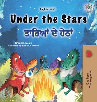 Under the Stars (English Punjabi Gurmukhi Bilingual Kids Book) 1