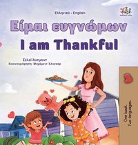 bokomslag I am Thankful (Greek English Bilingual Children's Book)