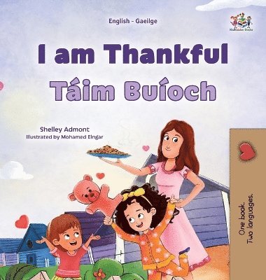 I am Thankful (English Irish Bilingual Children's Book) 1