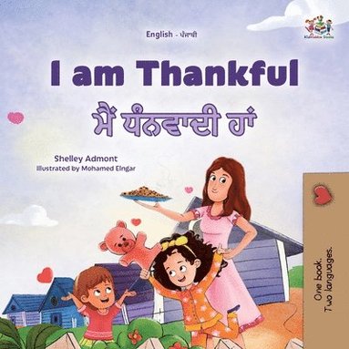 bokomslag I am Thankful (English Punjabi Gurmukhi Bilingual Children's Book)