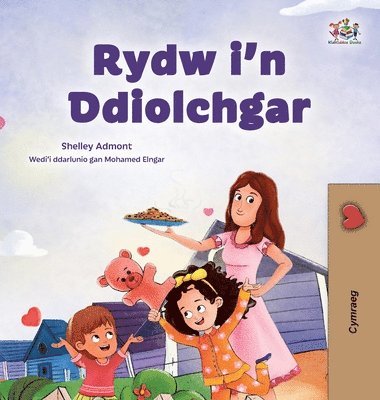 bokomslag I am Thankful (Welsh Book for Children)