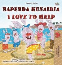 bokomslag I Love to Help (Swahili English Bilingual Children's Book)