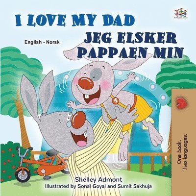 Shelley Admont, Kidkiddos Books, KidKiddos Books - I Love My Dad (English Norwegian Bilingual Children's Book), Häftad