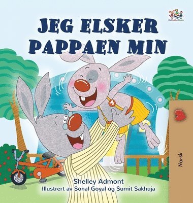 bokomslag I Love My Dad (Norwegian Book for Kids)