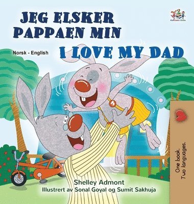 bokomslag I Love My Dad (Norwegian English Bilingual Children's Book)