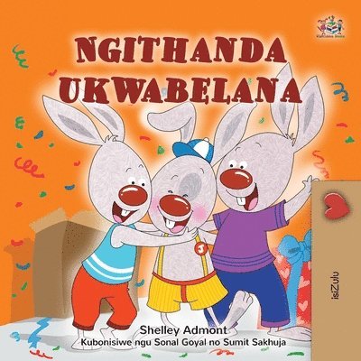 Shelley Admont, Kidkiddos Books, KidKiddos Books - I Love to Share (Zulu Children's Book), Häftad
