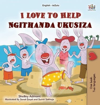 bokomslag I Love to Help (English Zulu Bilingual Children's Book)