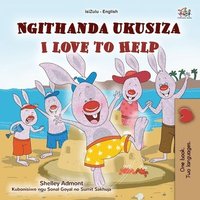 bokomslag I Love to Help (Zulu English Bilingual Children's Book)
