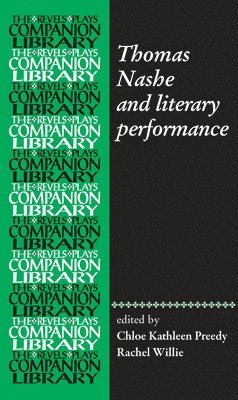 Thomas Nashe and Literary Performance 1