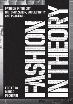 Marco Pecorari - Fashion in theory, Inbunden