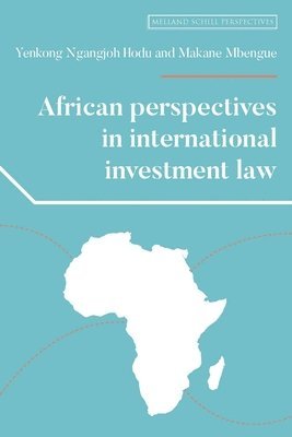 Yenkong Ngangjoh Hodu, Makane Moïse Mbengue - African Perspectives in International Investment Law, Häftad